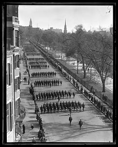Police Parade on Beacon St.
