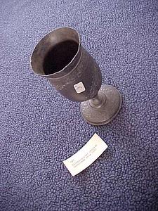 American silver plate chalice