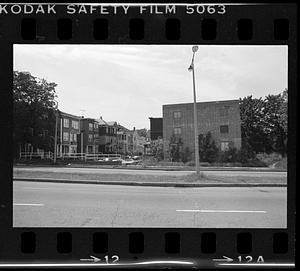 View of Kensington Street from MLK Jr. Blvd., Roxbury, Boston