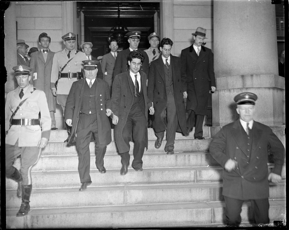 Millen brothers and Faber at jail before going to court