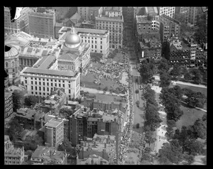 Parade - aerial view - State House