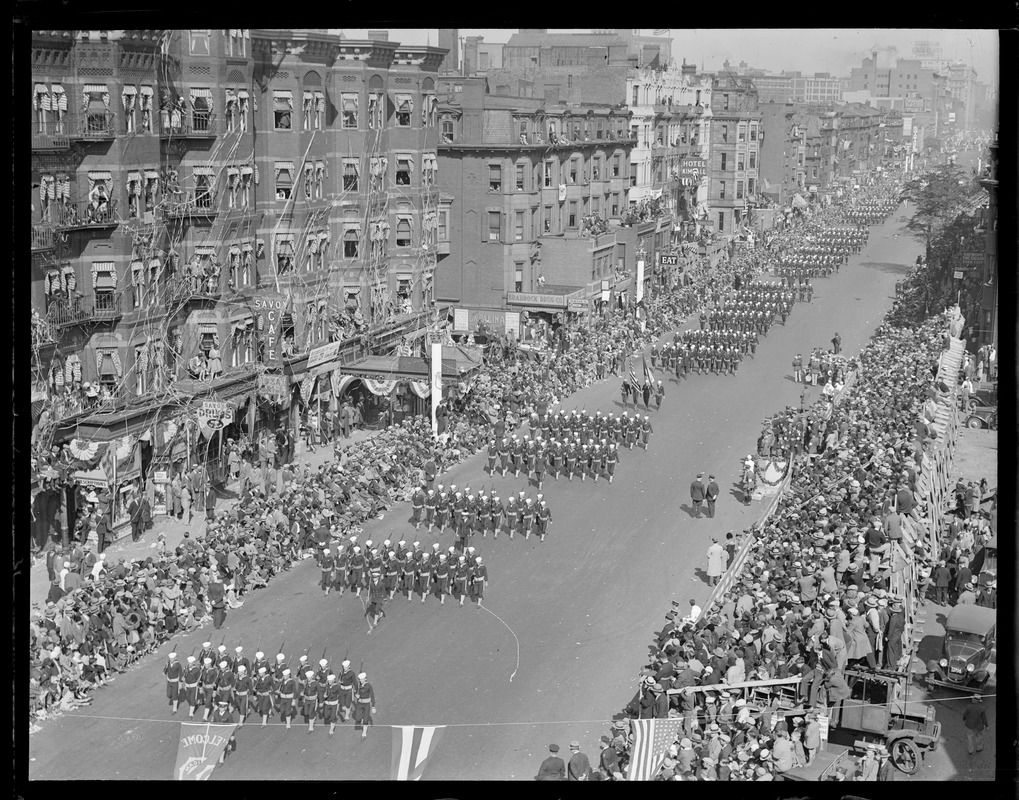 Legion Parade on Columbus Ave. in the South End.