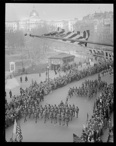 Armistice Day Parade on Tremont St.
