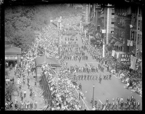 Legion Parade, Tremont St., Boston