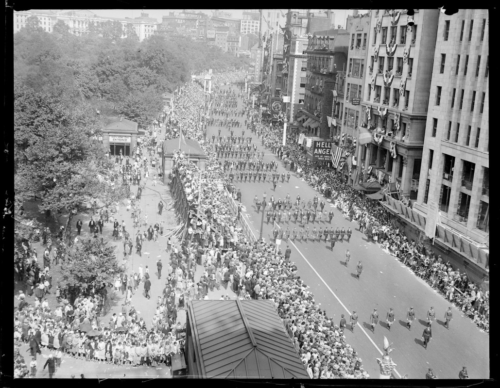 Legion Parade - Tremont St., Boston - Digital Commonwealth