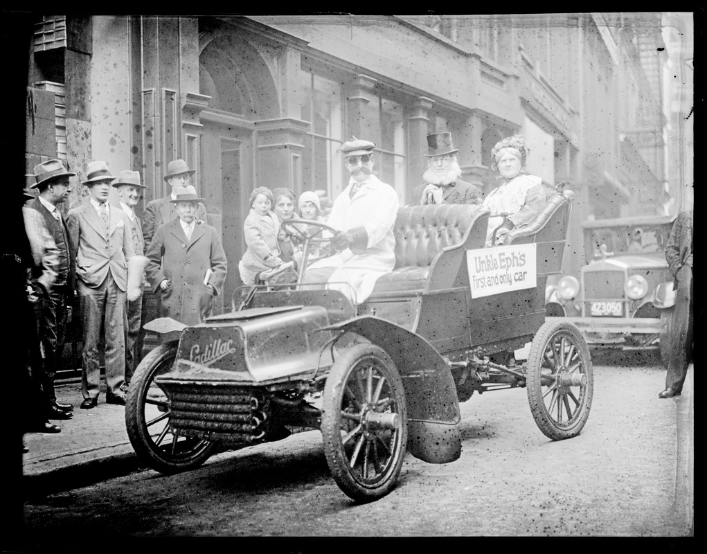 Uncle Eph's first and only car on parade