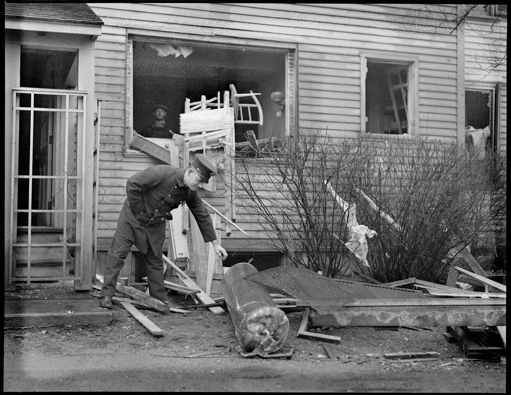 Heater explodes - wrecks house