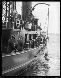 Navy fireboat Matthew J. Boyle