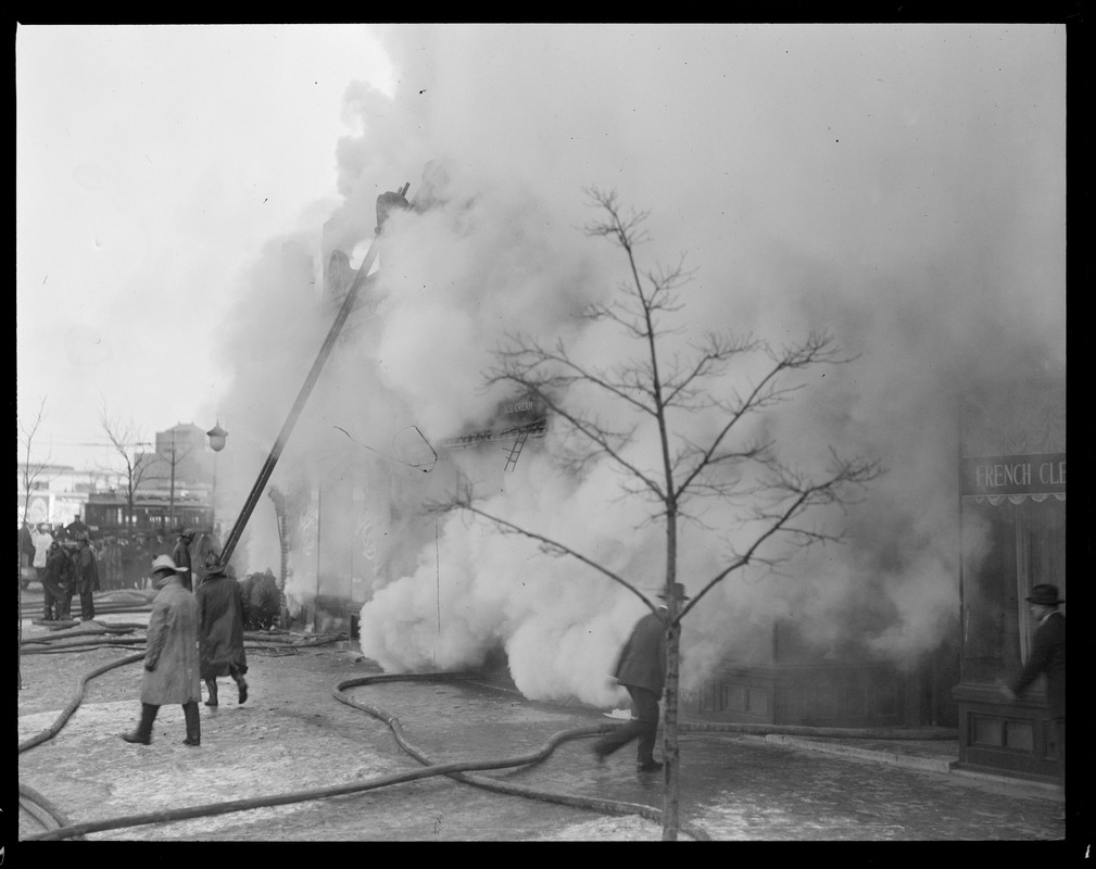 Commonwealth Avenue fire