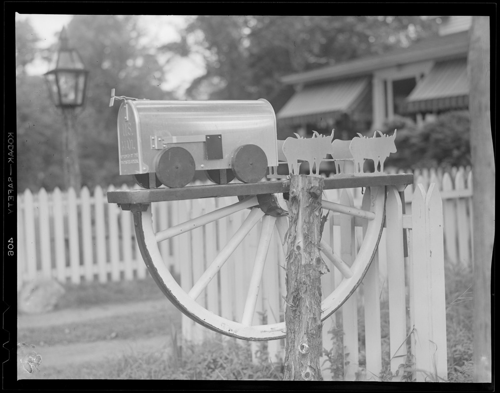 Letter box, unusual