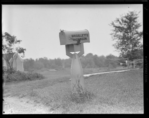 Letter boxes, unusual