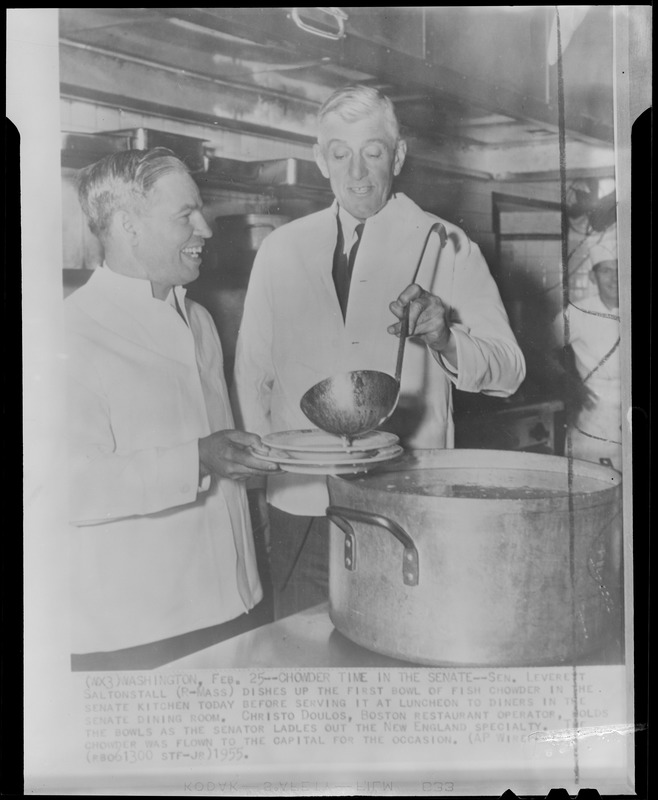 Chowder sent to Washington from Jimmy's