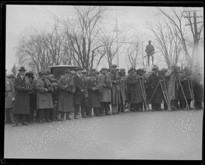 Newspaper photographers in Lexington for visit of Vice President Dawes and General Pershing