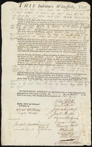 Mary Etheridge indentured to apprentice with Jonathan Davies of Roxbury, 15 December 1791