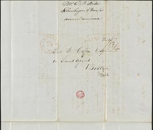 C.B. Foster to George Coffin, 15 May 1845