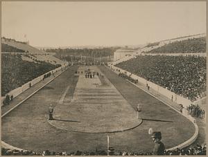 Games of the I Olympiad, Panathenaic Stadium, Athens, Greece