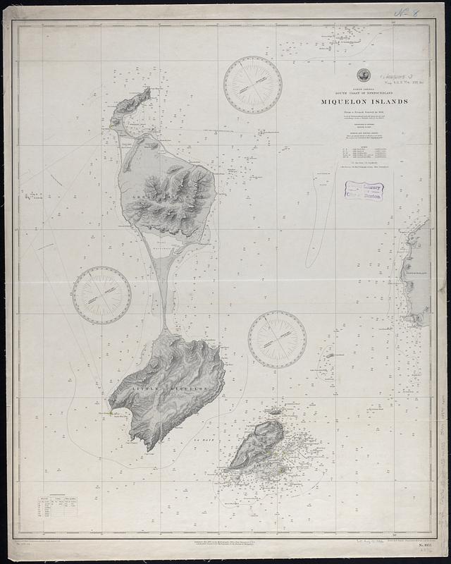 North America, south coast of Newfoundland, Miquelon Islands