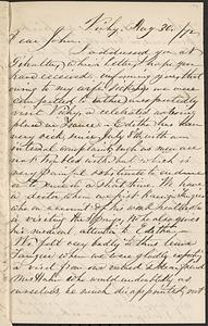 Letter from Thomas F. Cordis to John D. Long, August 30, 1872