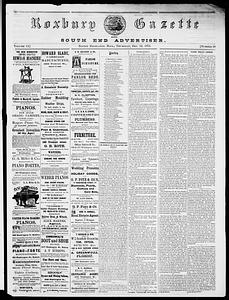 Roxbury Gazette and South End Advertiser