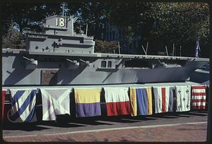 Float, Boston Columbus Day Parade 1973