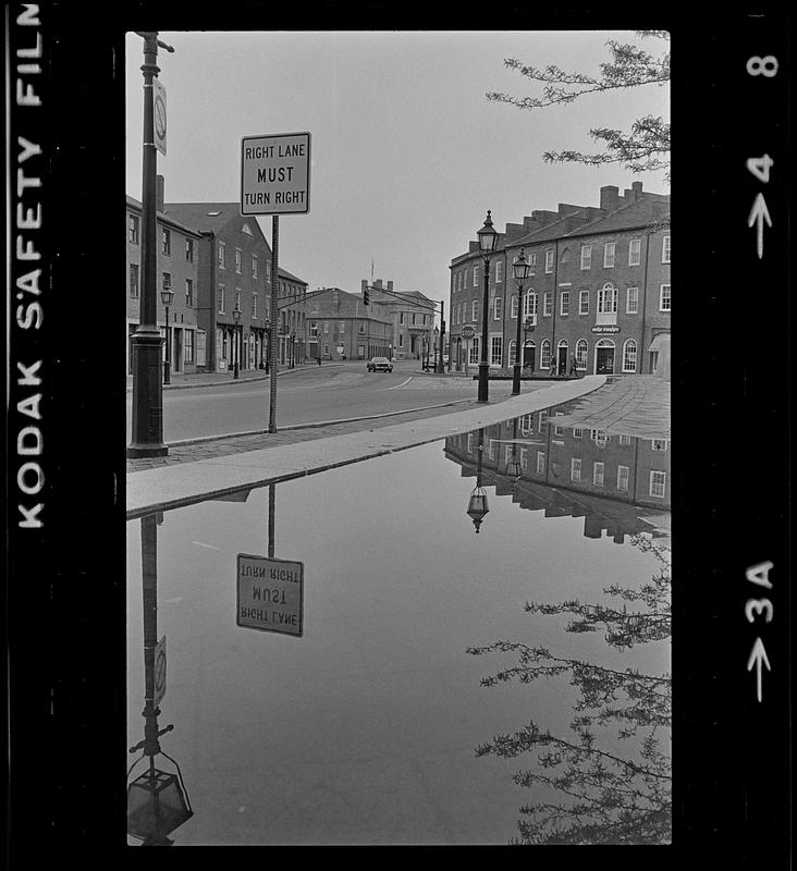 Market Square reflection