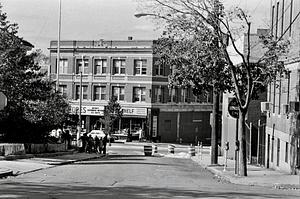 Looking towards Broadway from Shurtleff Street