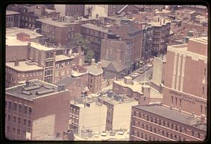 North Square area from Custom House Tower Boston North End