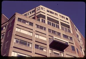 Prince Apartments from Commercial Street, upper stories added after first remodelling Boston