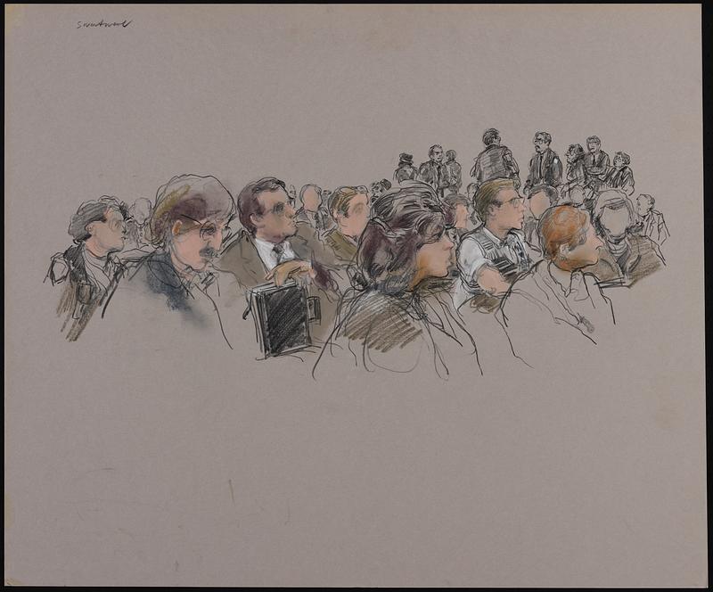 Courtroom scene