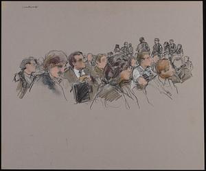 Courtroom scene