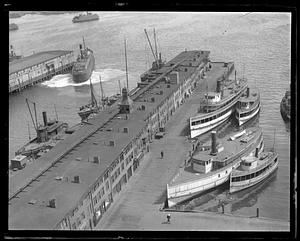 SS Nahant and SS King Philip at T-Wharf