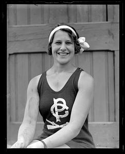 Genevieve Peabody of Salem, champion sculler