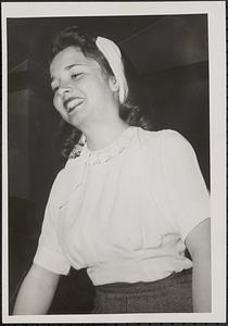 Miss Eileen Tinker, Radcliffe, oratory