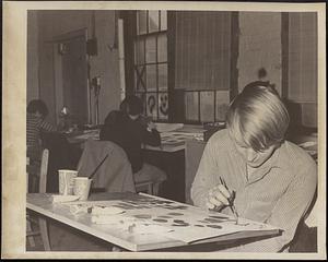 Art department classes and exhibitions