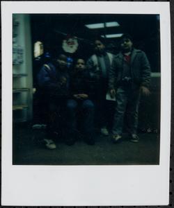 Group of four boys