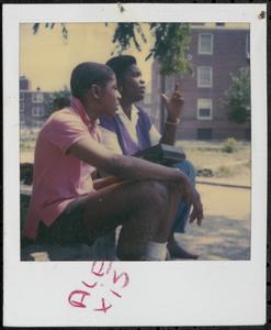 Hanging out in Newtowne Court, 1998