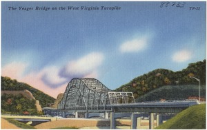 The Yeager Bridge on the West Virginia Turnpike