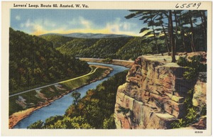 Lovers' Leap, Route 60, Ansted, W. Va.