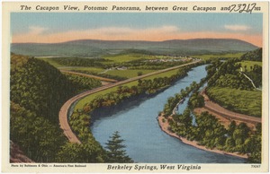 The Cacapon view, Potomac panorama, between Great Cacapon and Berkley Springs, West Virginia