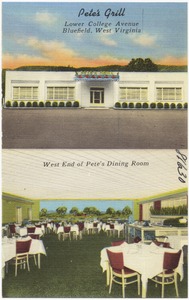 Pete's Grill, Lower College Avenue, Bluefield, West Virginia