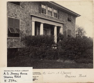 A.S. Jenny house, Stearns Rd.