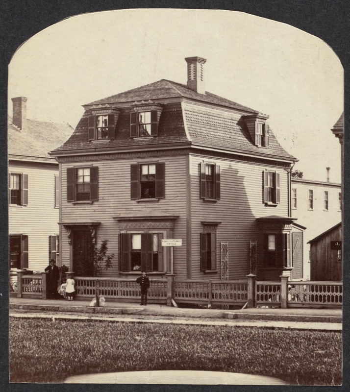 John Long house, Washington Street (opposite library)