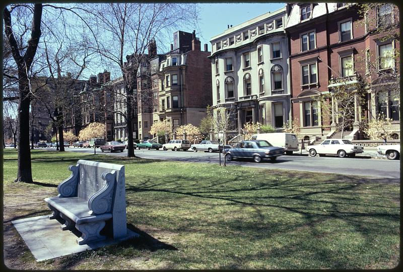 Commonwealth Ave. between Arlington & Berkeley Streets.