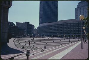 Boston City Hall Plaza and Center Plaza