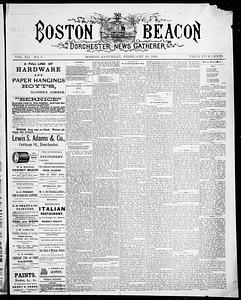 The Boston Beacon and Dorchester News Gatherer, February 28, 1885