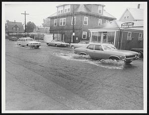 Early morning Humphrey St. in Swampscott