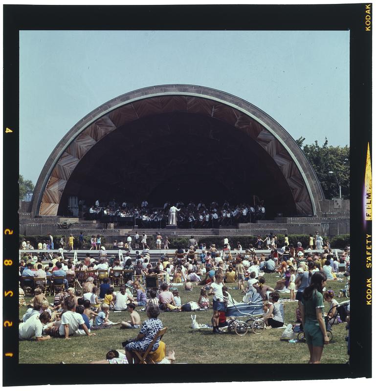 Hatch Shell concert Digital Commonwealth