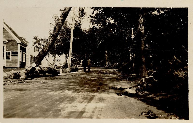 Damage from storm of August 1924, South Yarmouth, Mass.