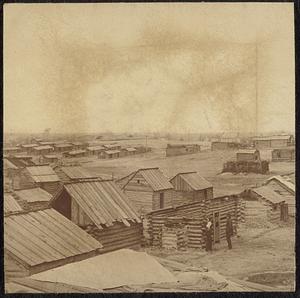 Winter quarters of the Rebel army at Manassas, Va., 1862
