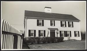 Robert Jennison/Prunaret House, built 1738, Frost Street, off Winter Street